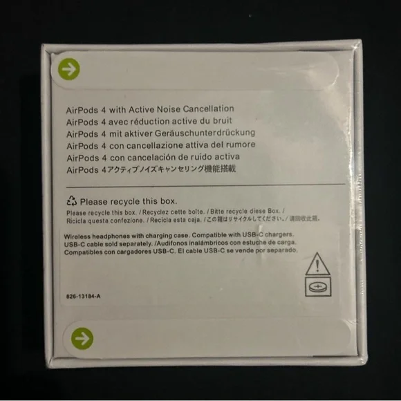 AirPods (4th generation) with ANC (active noise cancellation)